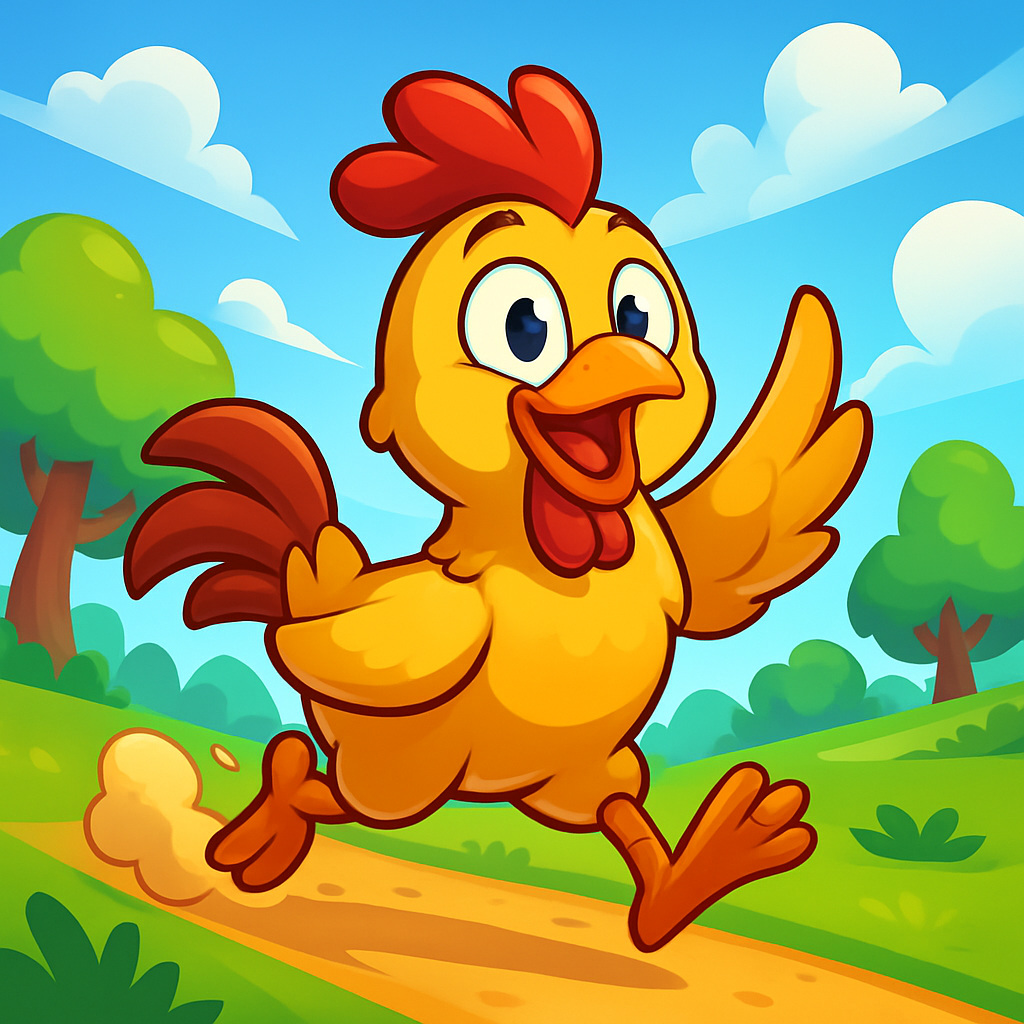Game Chicken Character